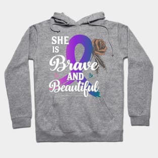 Thyroid Cancer awareness Hoodie